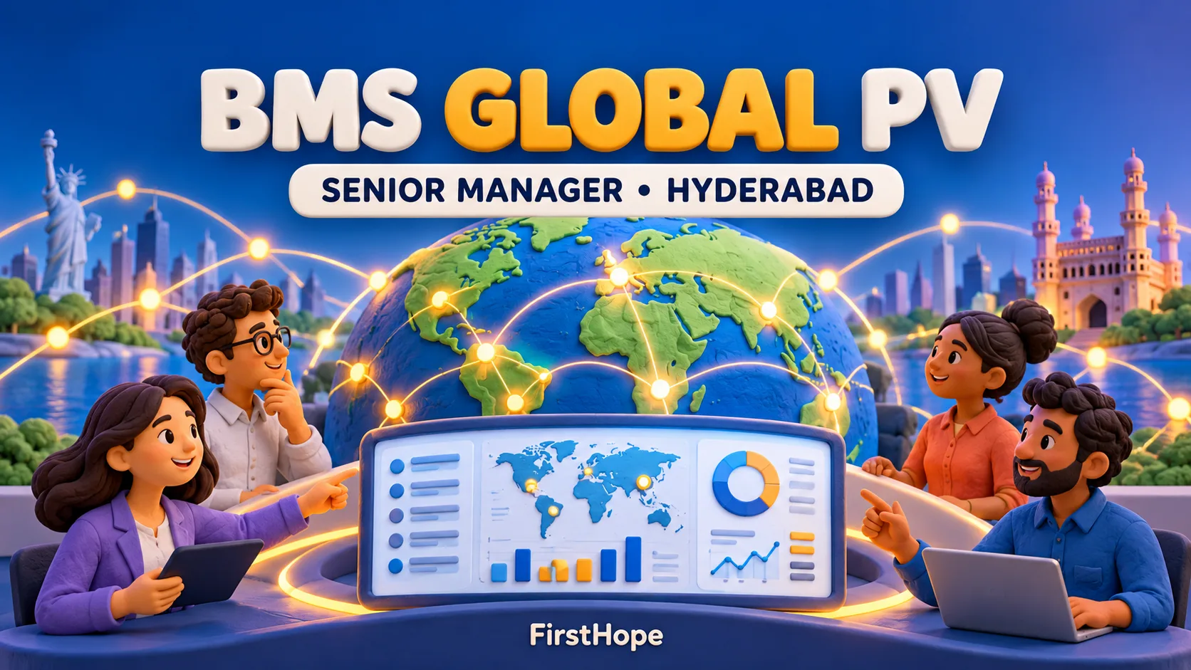 BMS GLOBAL PV — SENIOR MANAGER • HYDERABAD. FirstHope career and exam update.