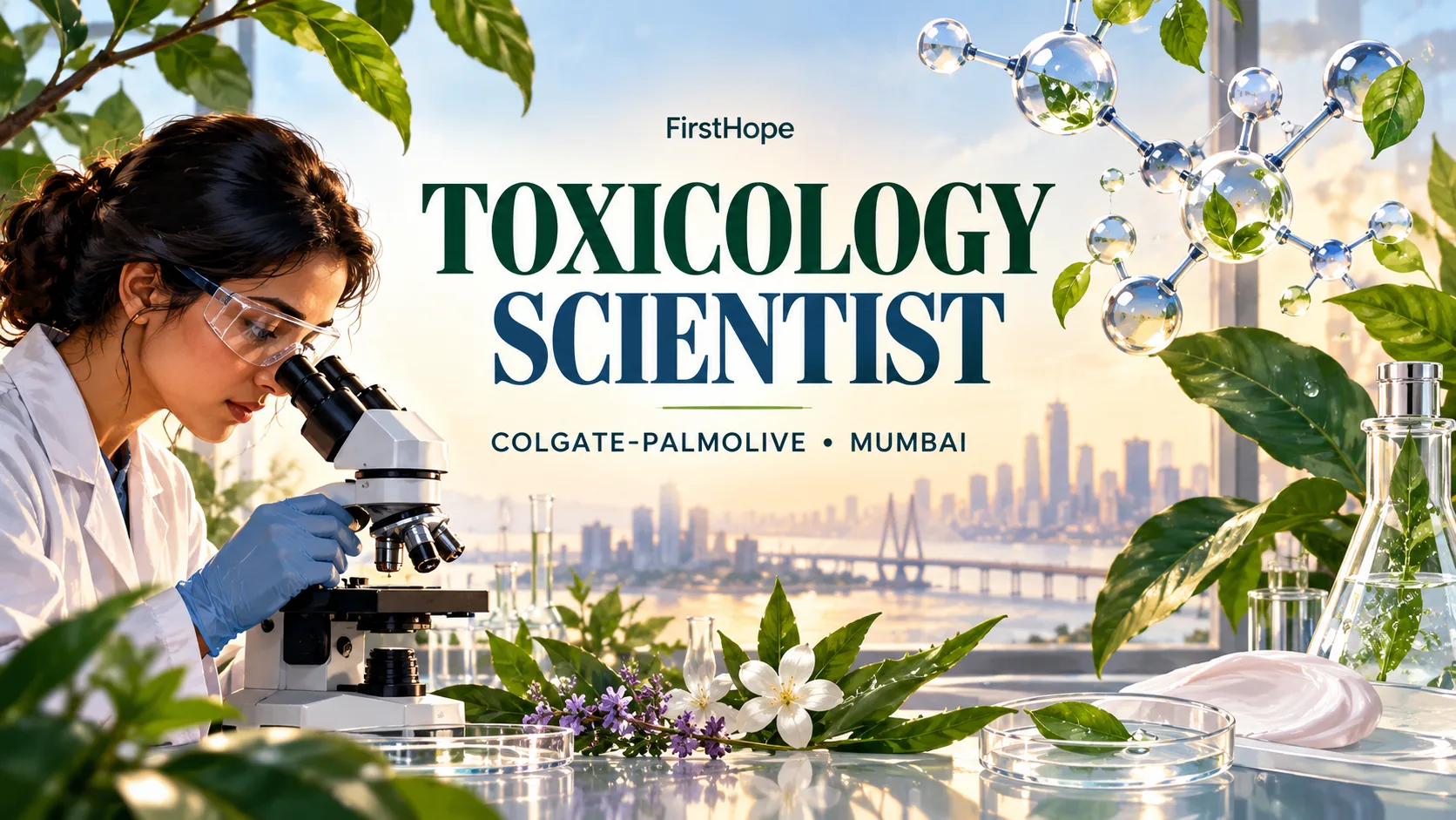 TOXICOLOGY SCIENTIST — COLGATE-PALMOLIVE • MUMBAI. FirstHope career and exam update.