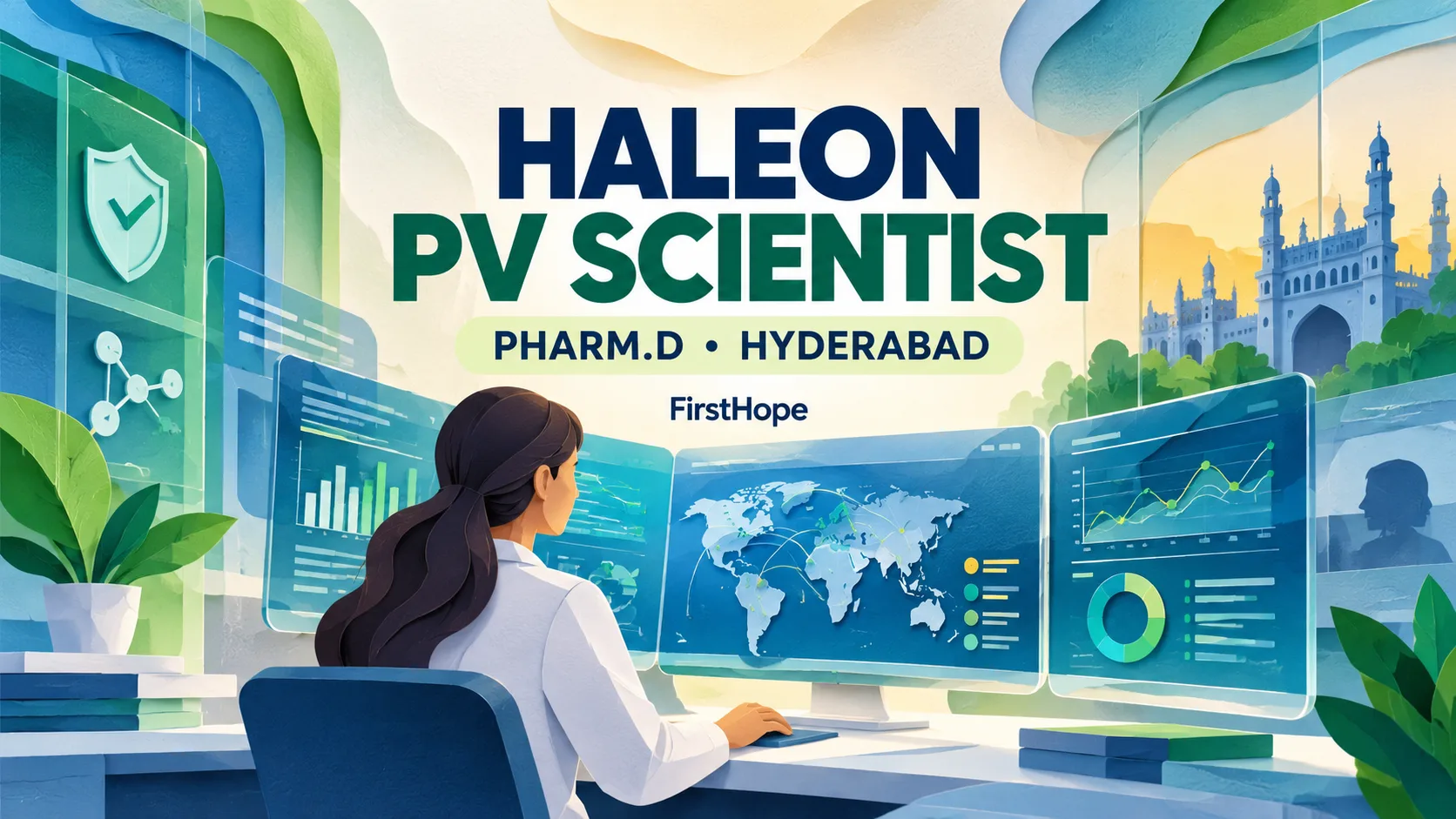 HALEON PV SCIENTIST — PHARM.D • HYDERABAD. FirstHope career and exam update.