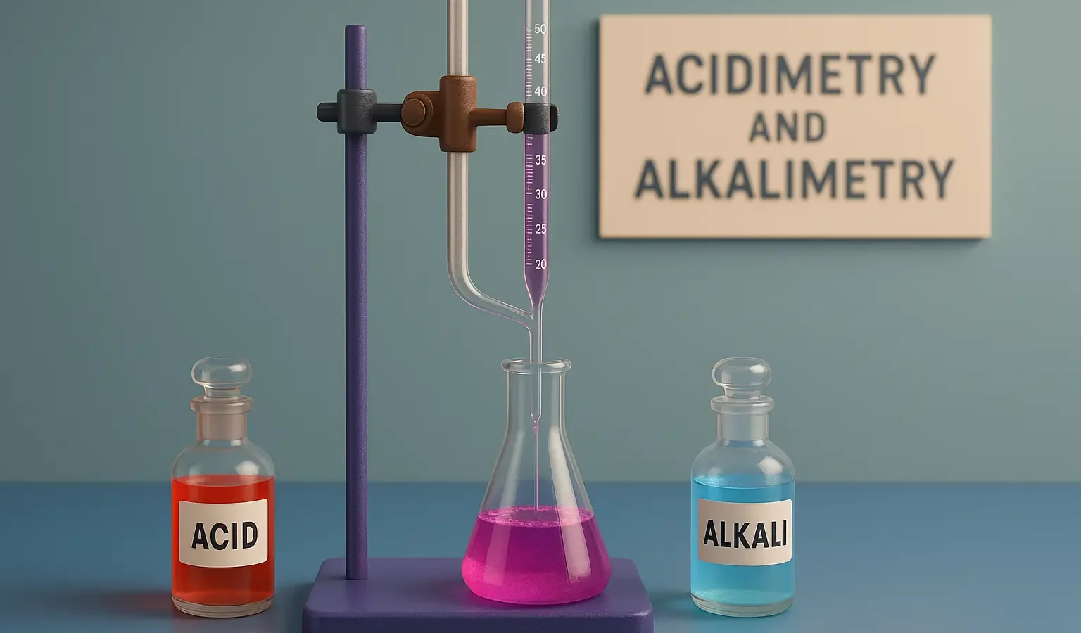 Acidimetry and alkalimetry