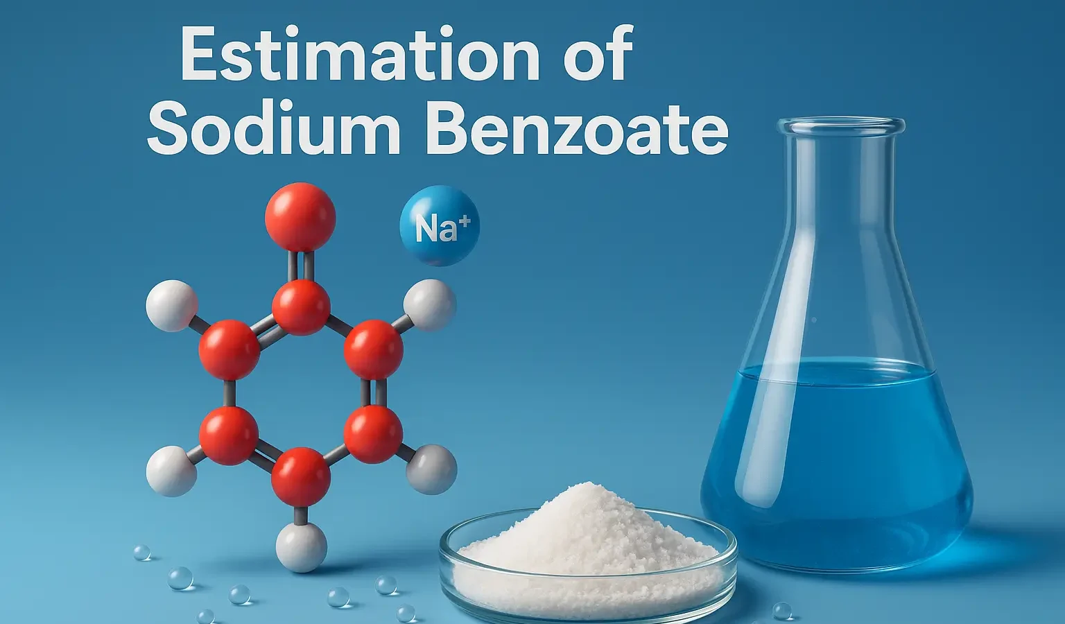 Estimation of Sodium Benzoate