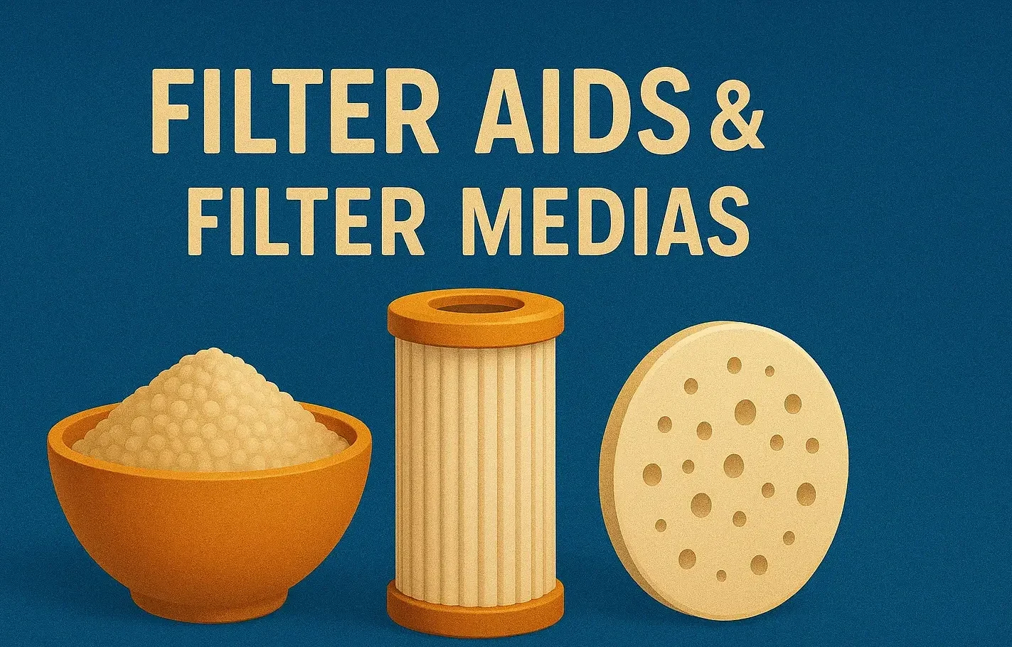 Filter aids & filter medias