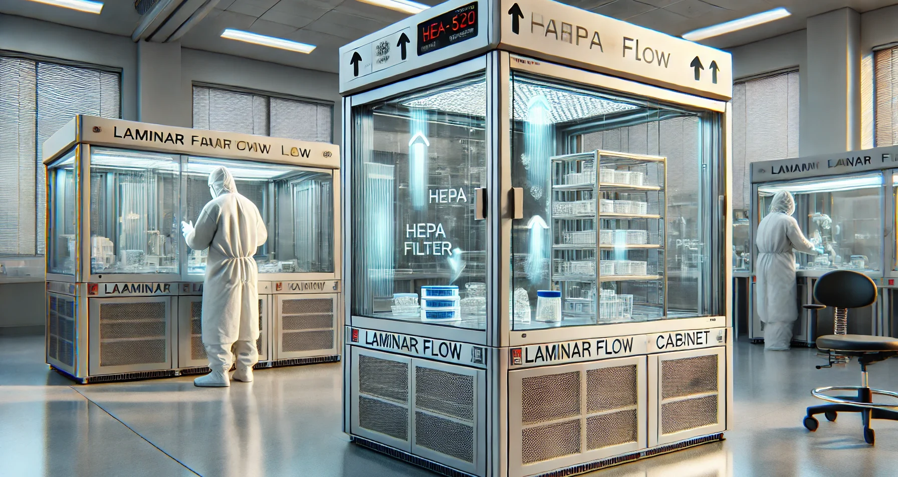 Laminar flow equipment