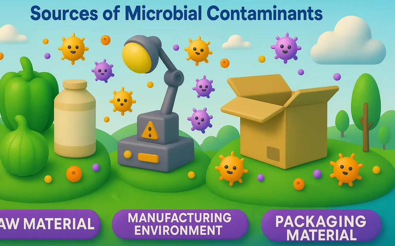 Sources of Microbial Contaminants