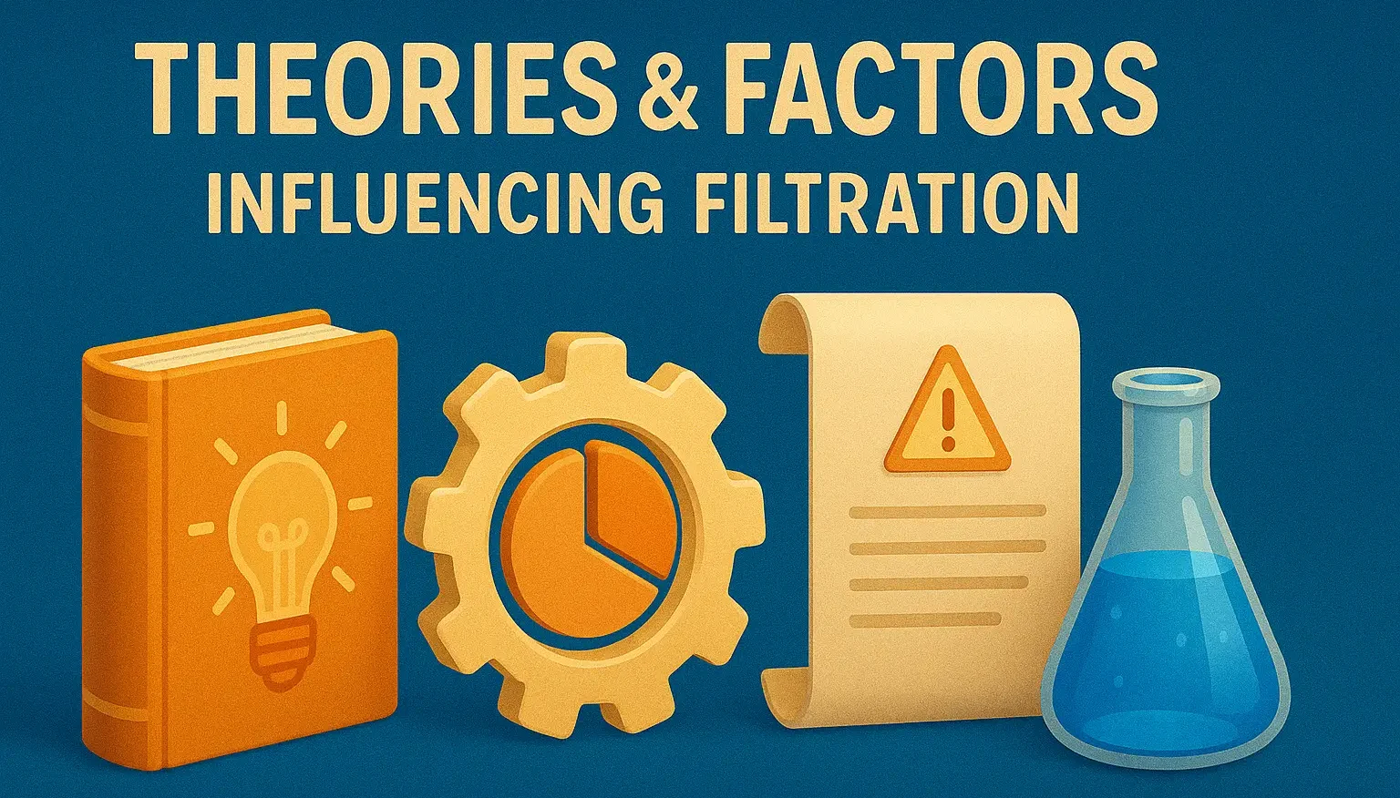 Theories & Factors influencing filtration