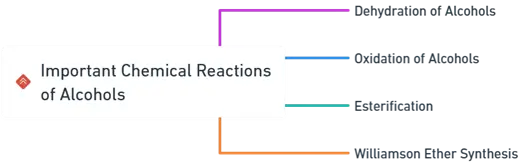 important chemical reactions of alcohols important chemical reactions of alcohols