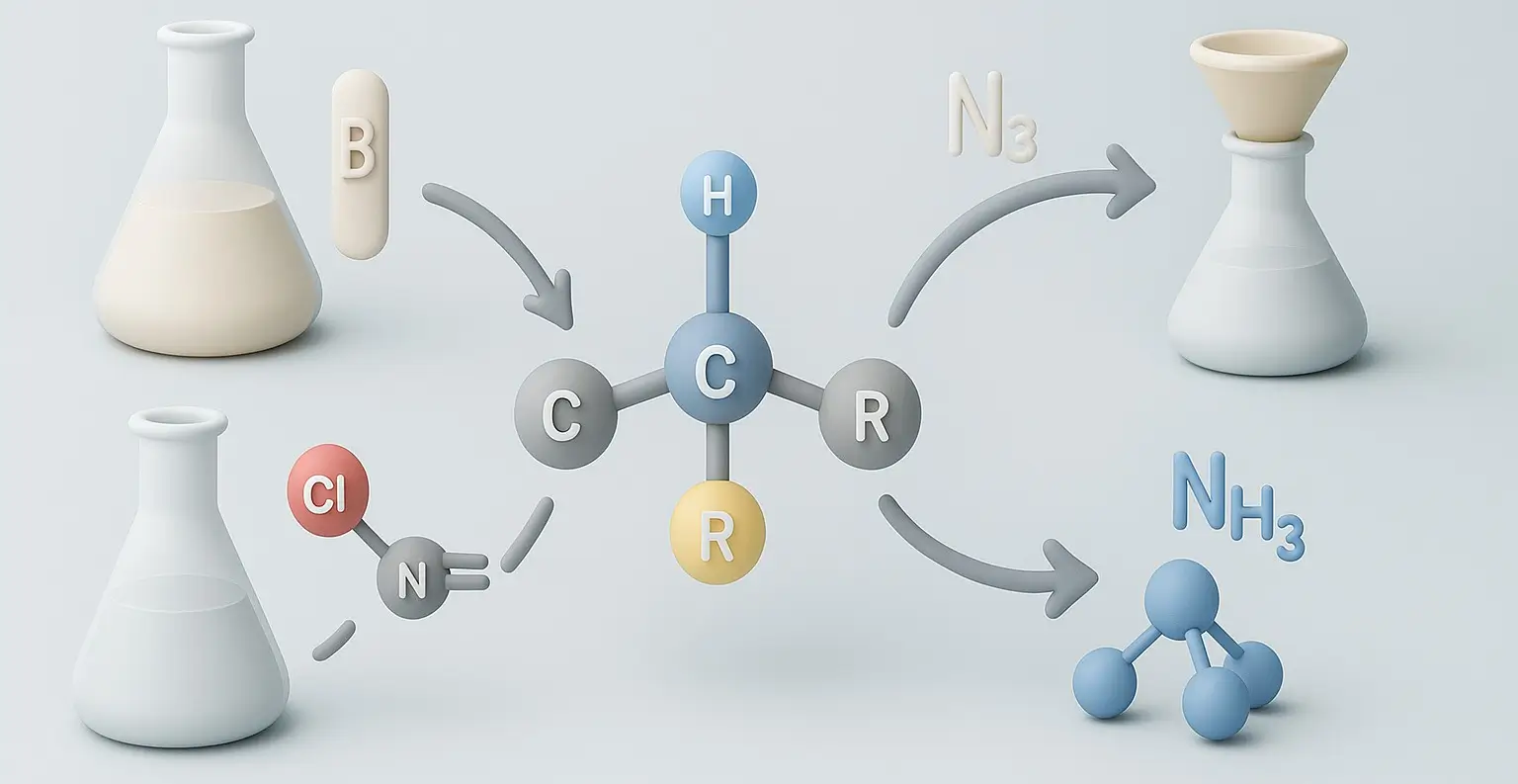 Aliphatic amines General methods of preparation