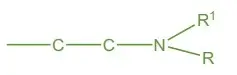 All antihistamines contain this general chain.