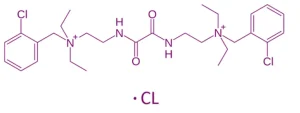 Chemical Structure of Ambenonium Chloride