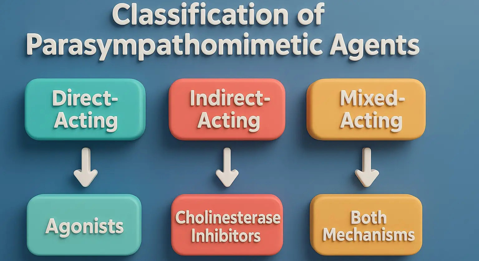 Classification of Parasympathomimetic Agents