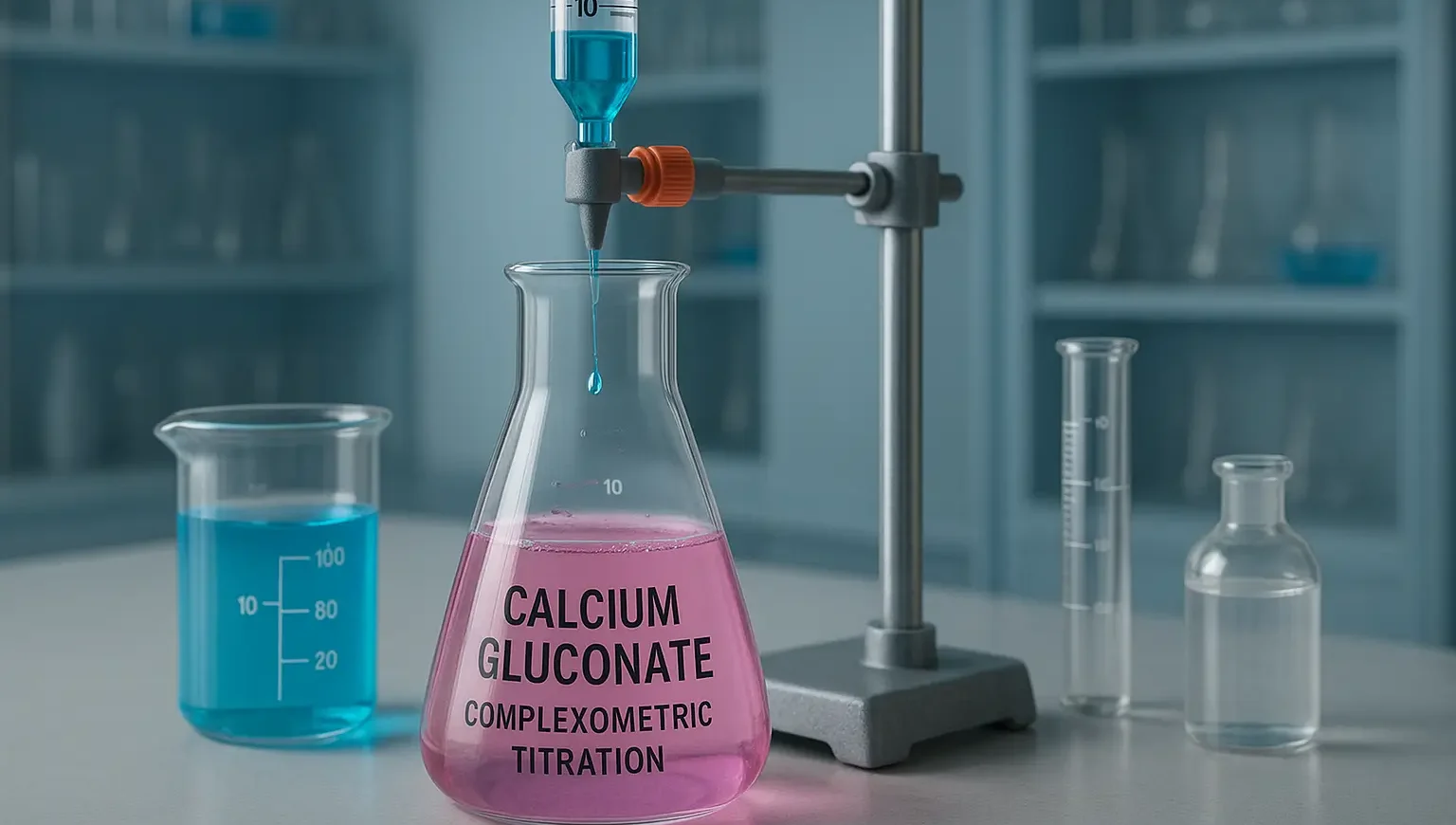 Estimation of Calcium Gluconate by Complexometric Titration