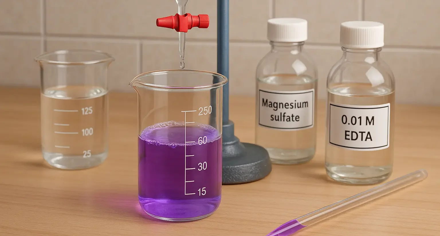 Estimation of Magnesium Sulfate by Complexometric Titration