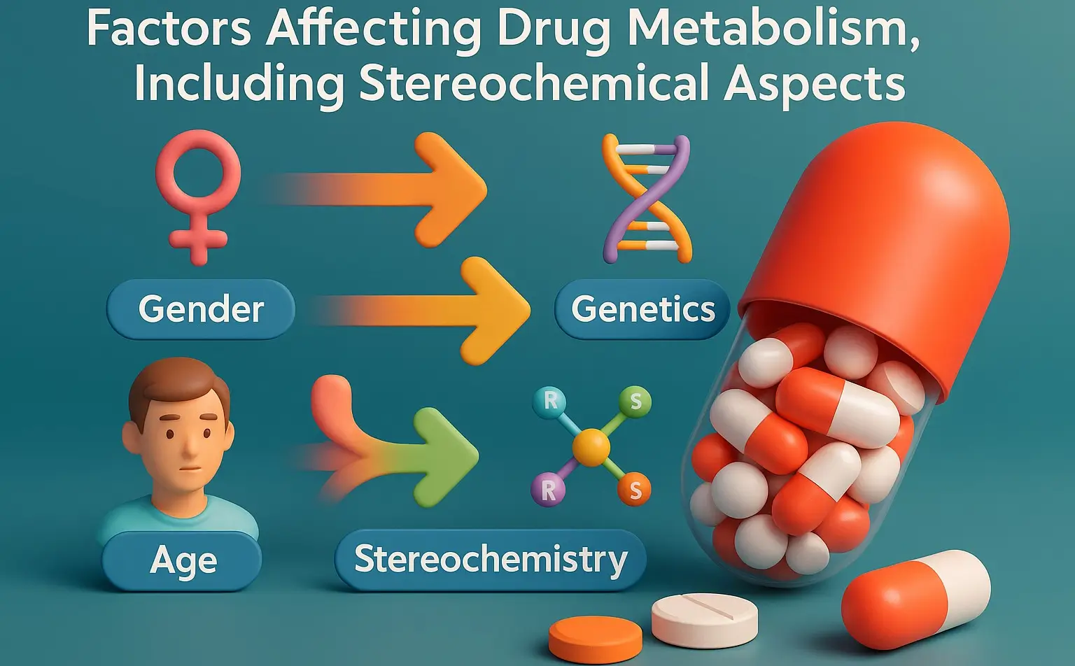 Factors Affecting Drug Metabolism, Including Stereochemical Aspects