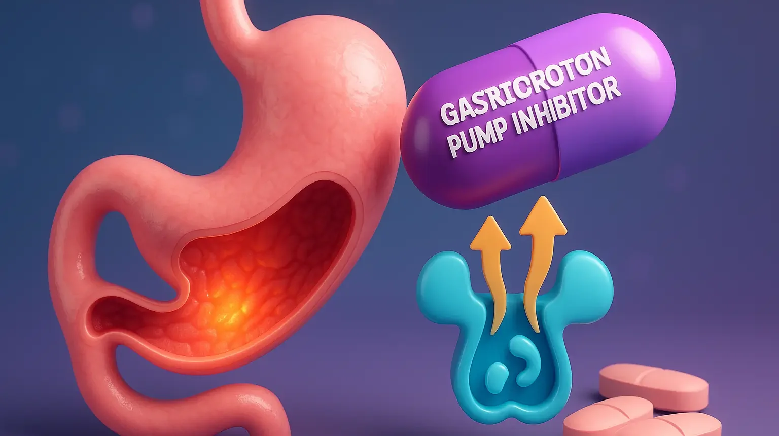 Gastric proton pump inhibitor