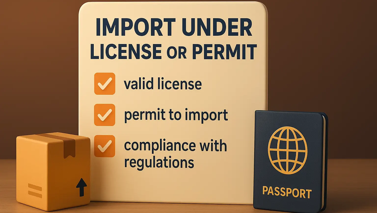 Import under License or Permit