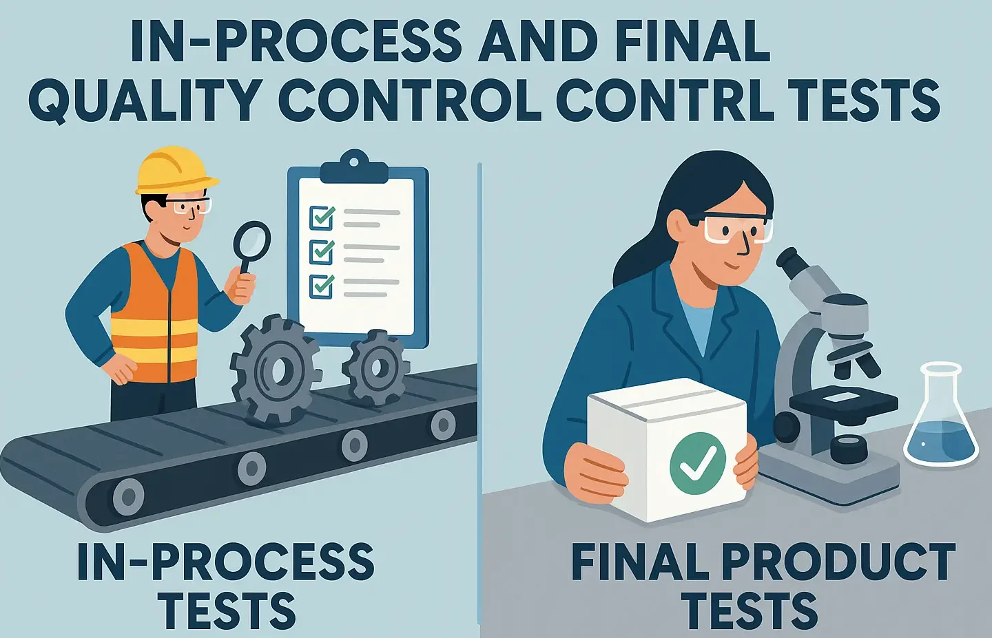 In-Process and Final Product Quality Control Tests