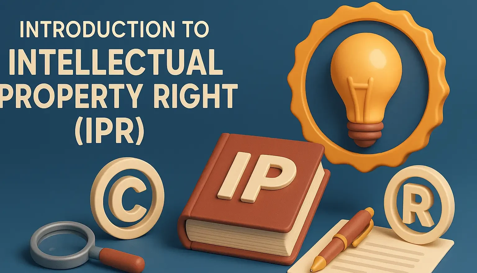 Introduction to Intellectual Property Rights (IPR)