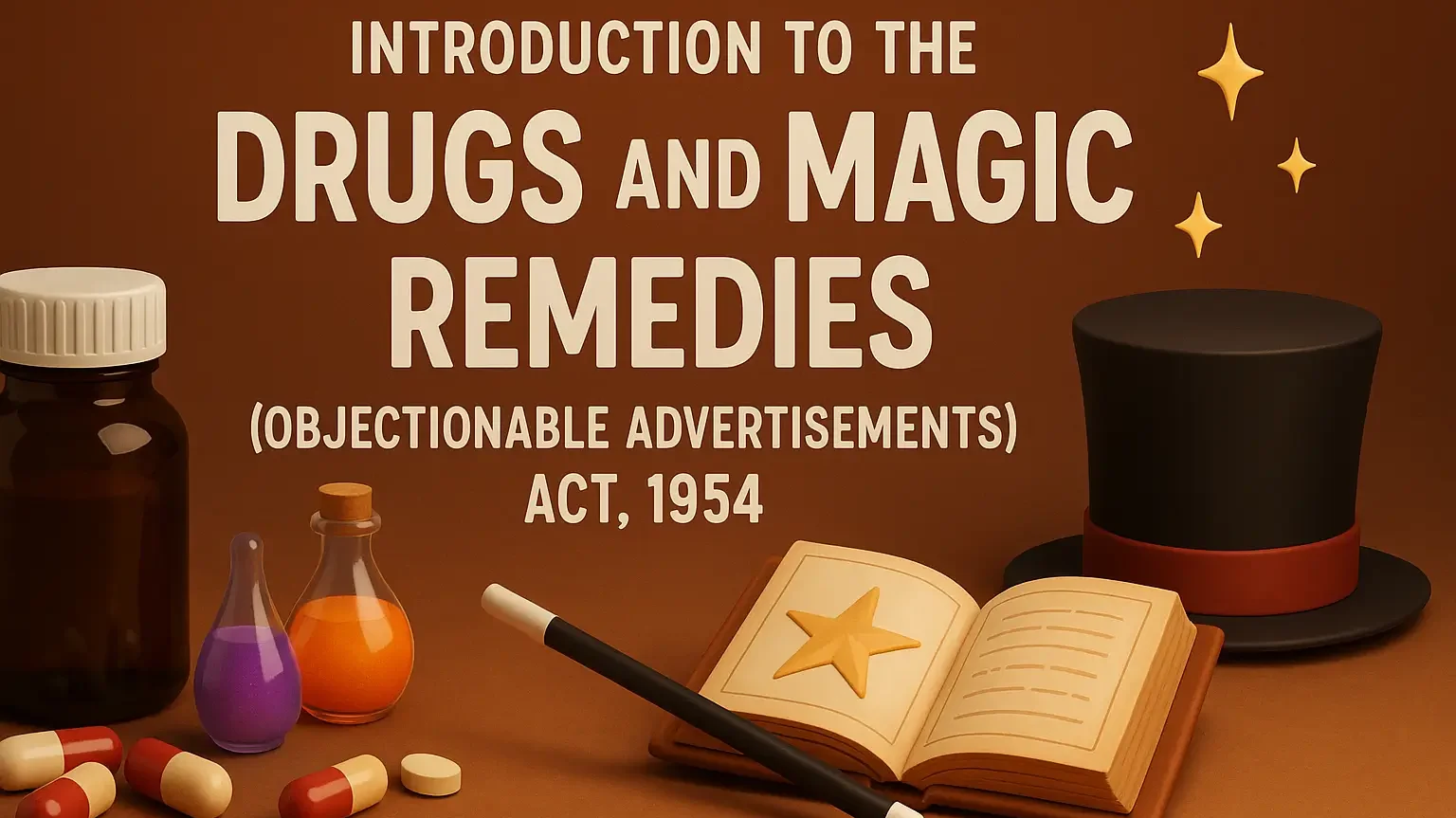 Introduction to the Drugs and Magic Remedies (Objectionable Advertisements) Act, 1954