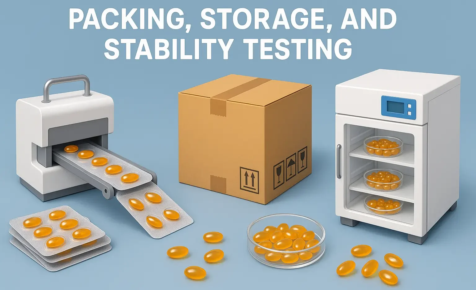 Packing, Storage, and Stability Testing