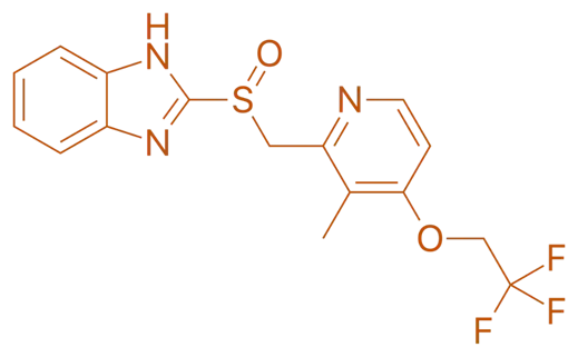 Structure of Lansoprazole