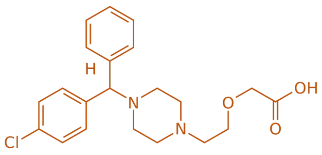 Structure of Levocetirizine