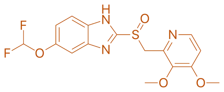 Structure of Pantoprazole