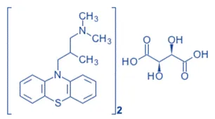 Structure of Trimeprazine Tartrate