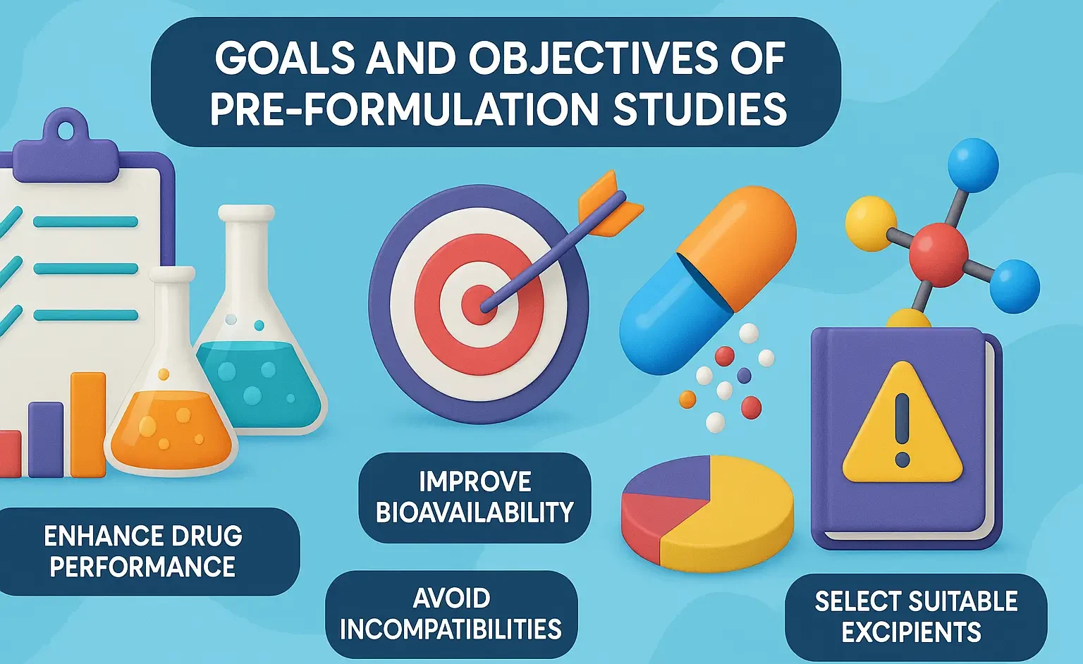 goals and objectives of pre formulation