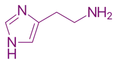 Structure of Histamine