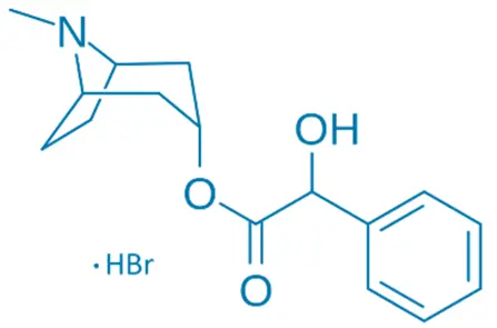 Chemical Structure of Homatropine Hydrobromide
