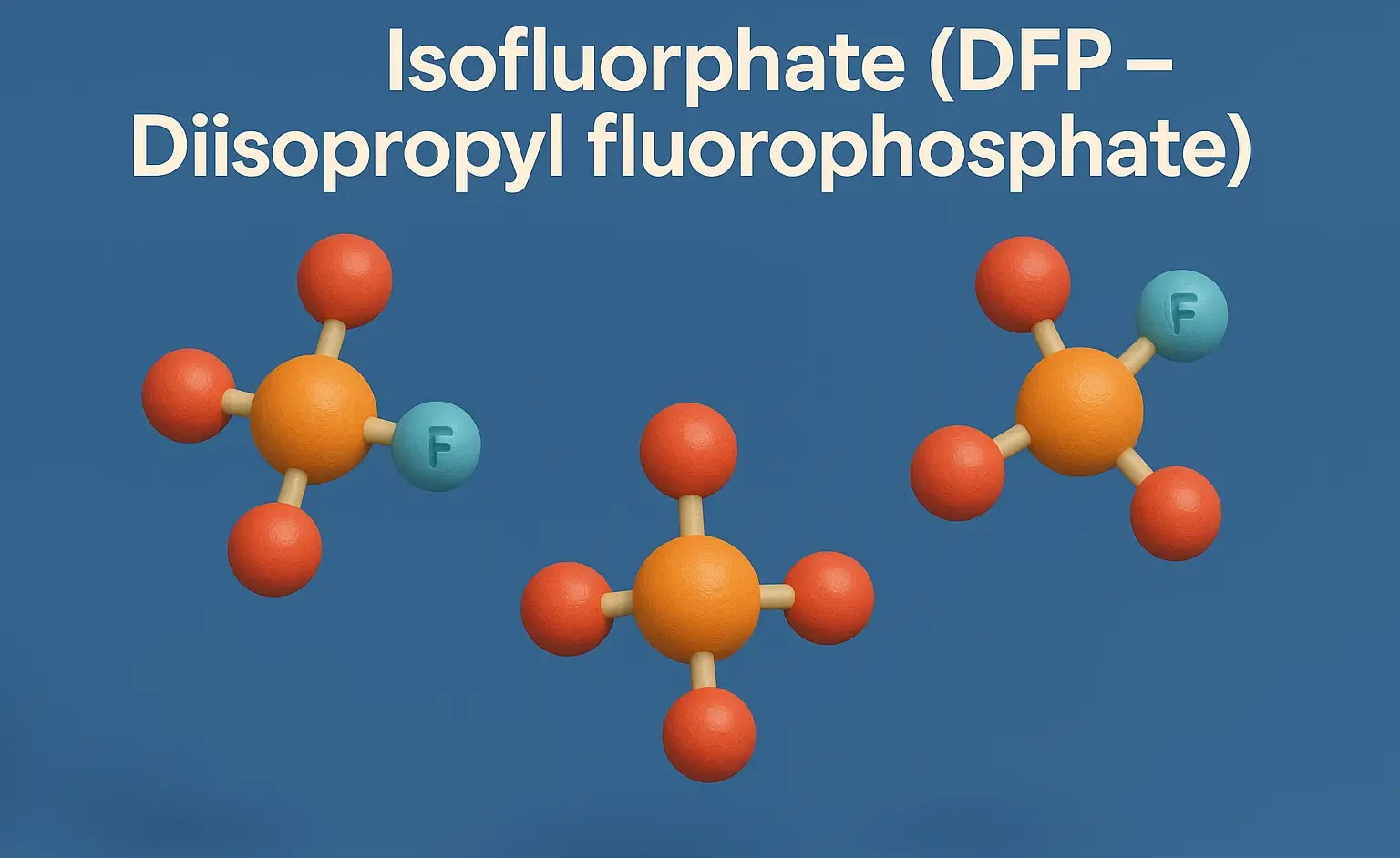 Isofluorphate (DFP – Diisopropyl fluorophosphate