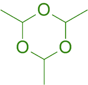  Chemical Structure of Paraldehyde