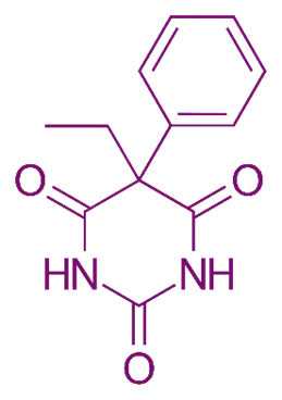 Chemical Structure of Phenobarbital
