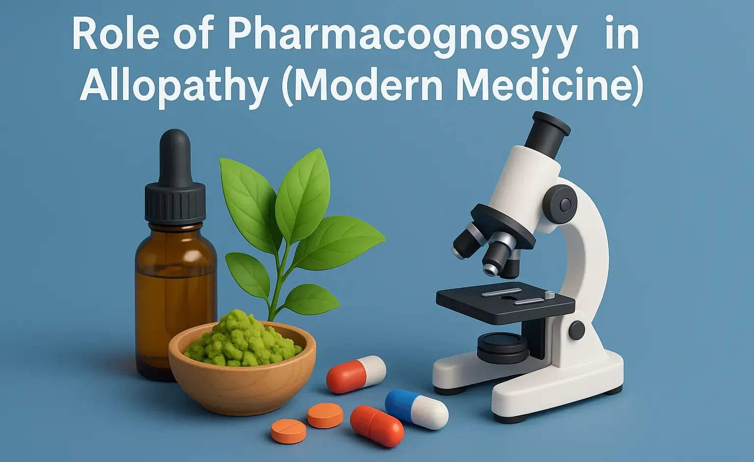 Role of Pharmacognosy in Allopathy (Modern Medicine)