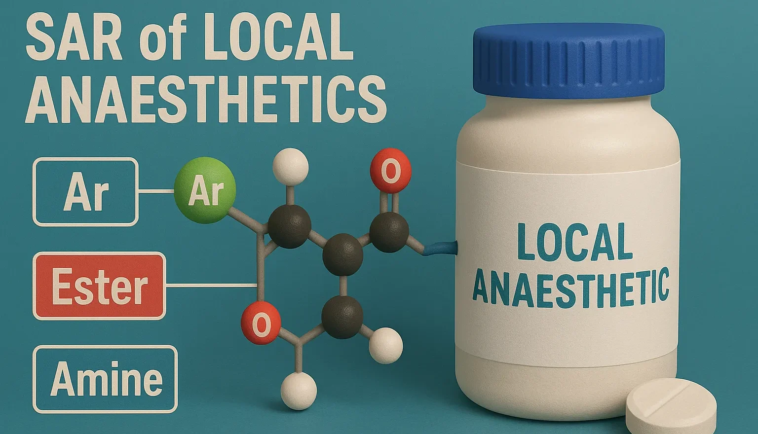 SAR of Local anaesthesia
