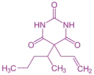 Chemical Structure of Secobarbital
