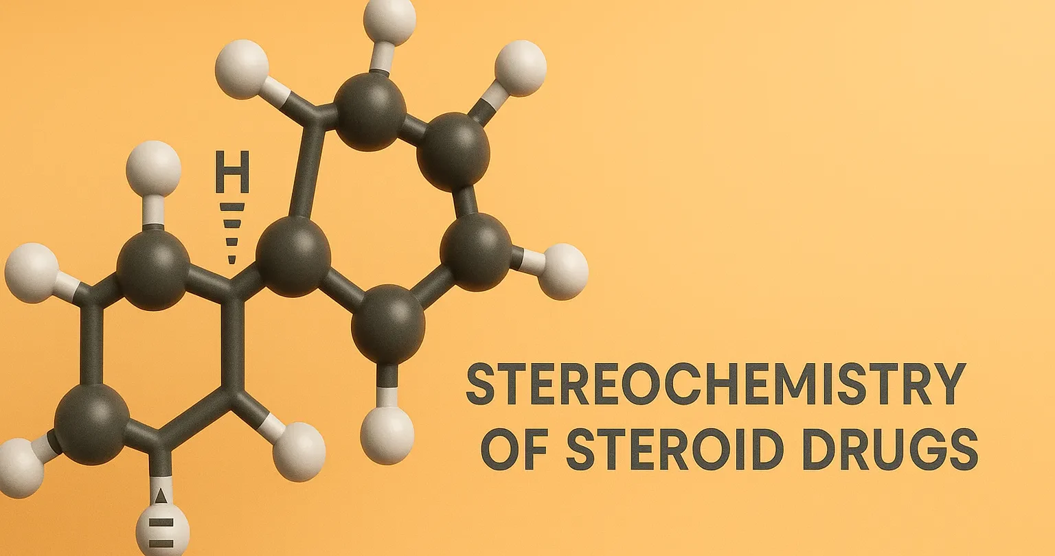 Stereochemistry of Steroid Drugs