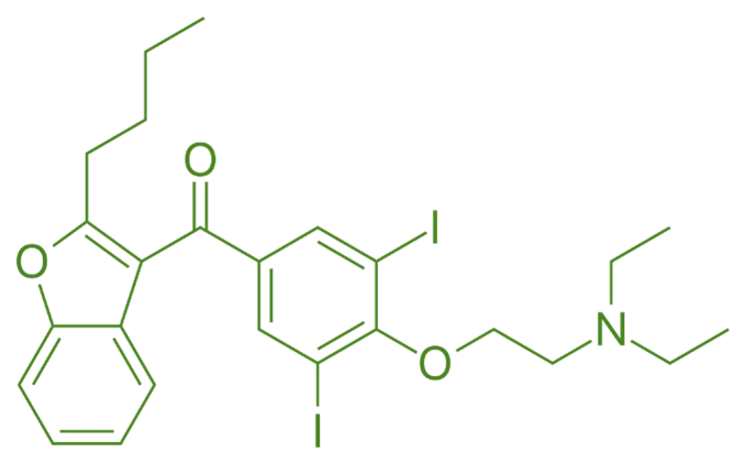 Structure of Amiodarone