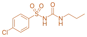 Structure of Chlorpropamide