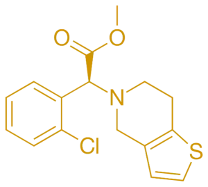 Structure of Clopidogrel Structure of Clopidogrel