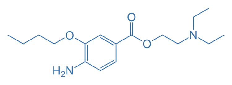 Structure of Benoxinate Structure of Benoxinate