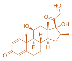 Structure of Betamethasone