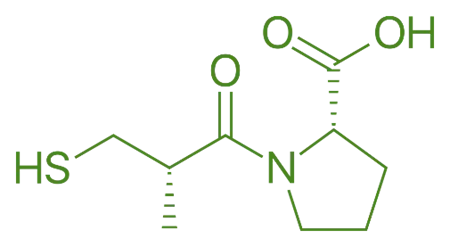Structure of Captopril