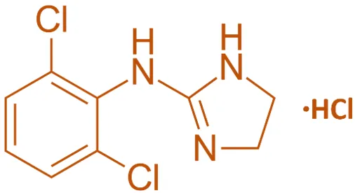 Structure of Clonidine Hydrochloride