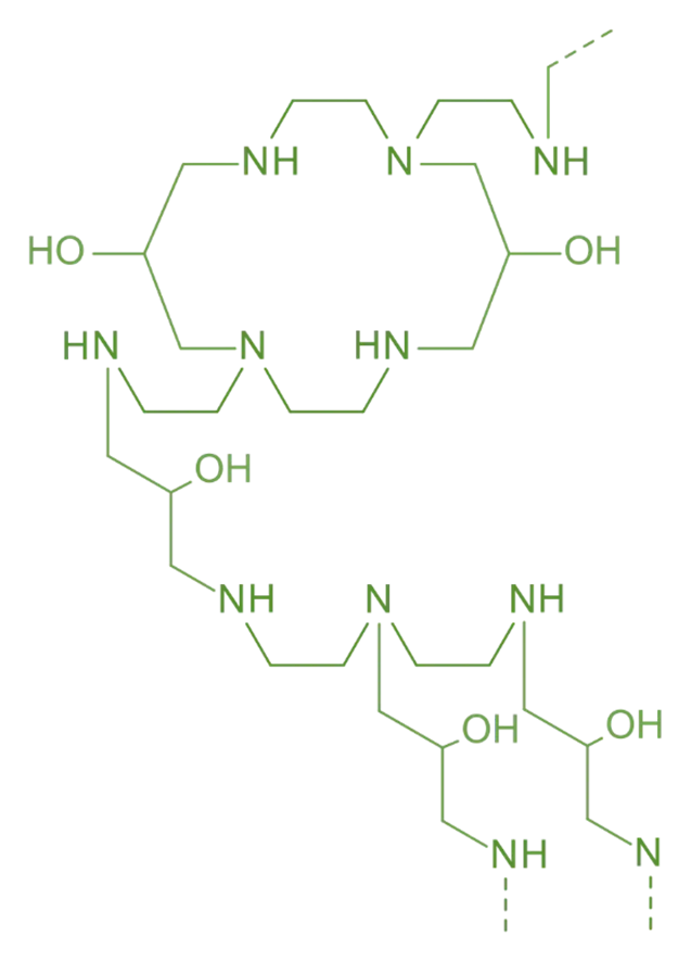 Structure of Colestipol
