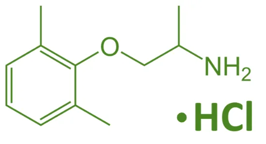 Structure of Mexiletine Hydrochloride