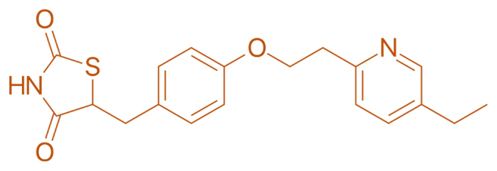 Structure of Pioglitazone