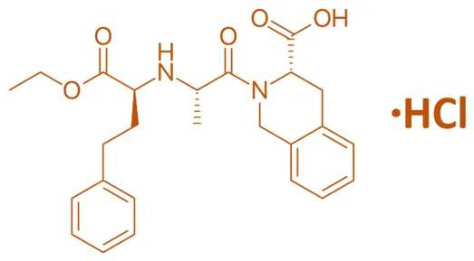 Structure of Quinapril Hydrochloride