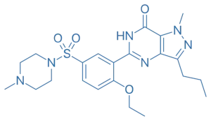 Structure of Sildenafil