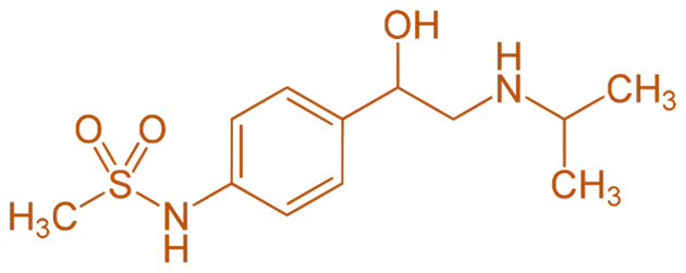 Structure of Sotalol